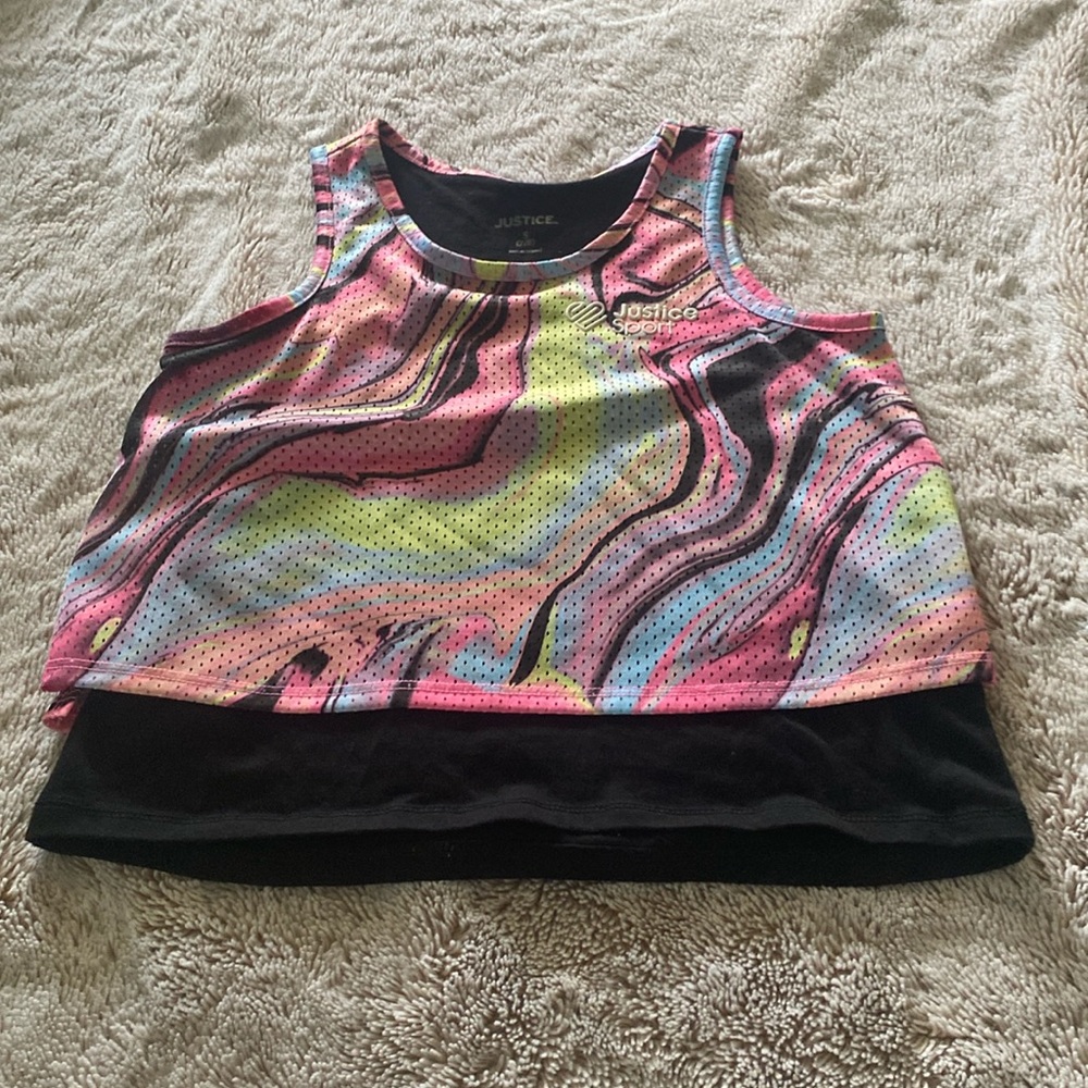 Justice tank top